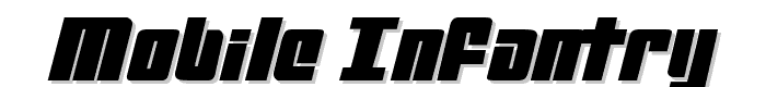 Mobile Infantry font